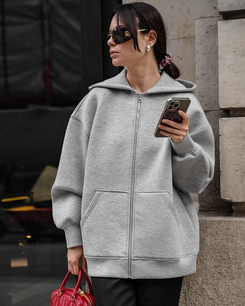 Aline | Hoodie avec Confort Optimal et Design Moderne pour Femmes