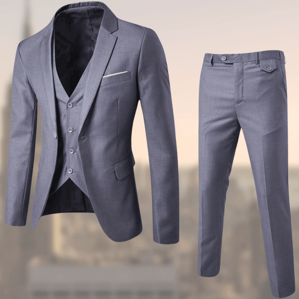 Alaric | Costume Élégant avec Coupe Impeccable et Finitions Haut de Gamme pour Hommes